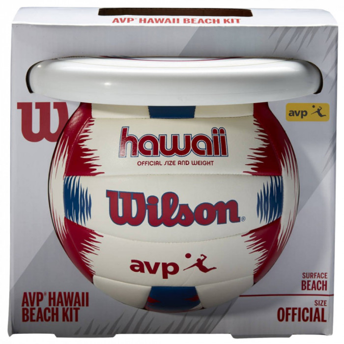 Mingi de volei Wilson Hawaii AVP Ball WTH80219KIT alb