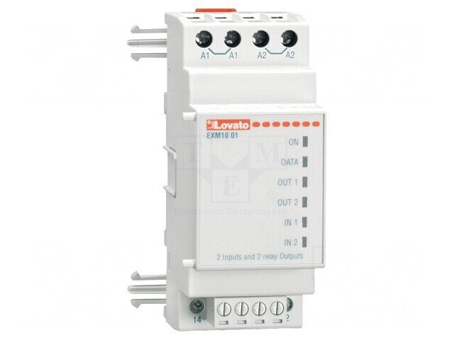 Modul Extensie Releu x2 pentru Şină DIN DMG300L01