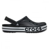 Saboti Crocs Bayaband Clog Negru - Black/White, 36, 38, 39, 41 - 43, 45, 46, 48