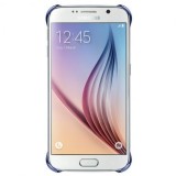 Husa Samsung EF-QG920BBEGWW transparent + negru pentru Samsung Galaxy S6 (SM-G920)