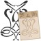 Reutilizabil Șablon - Craft - Scrapbooking // ART NOUVEAU ORNAMENT #1 - A3 (30x42cm)