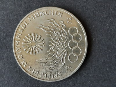 10 DM &amp;quot;XX Olympiade&amp;quot; 1972, G, RFG - A 2916 foto