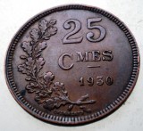 2.055 LUXEMBURG LUXEMBOURG 25 CENTIMES 1930, Europa, Bronz