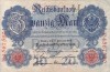 GERMANIA 20 marci 1914 VF!!!