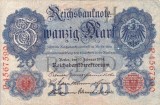 GERMANIA 20 marci 1914 VF!!!