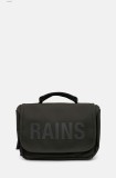 Rains portfard Texel Wash Bag W3 culoarea verde, 16310-03