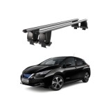 Bare transversale aluminiu pentru Nissan Leaf ZE1 2018+, plafon neted