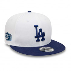 Sapca New Era 9fifty la dodgers white crown patch-Cod 1585471534