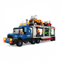 Set cuburi Lego,actual investing, model camion, 454 piese foto