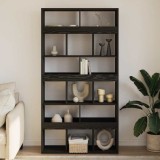 Cumpara ieftin Dulap pentru cărți Stejar negru 100 x 33 x 187.5 cm