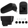 Cotiera Auto Neagra ABS 11x35x32-49cm Universala Fiat Grande Punto Alfa Romeo Mito Fiat Linea