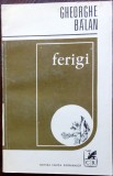 GHEORGHE BALAN: FERIGI(VERSURI/vol. debut 1979/desene autor/pref. ST.AUG.DOINAS)