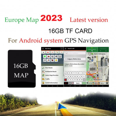 SD Card GPS HARTI Navigatie iGO PRIMO GPS NAVI TABLETE NAVIGATIE Europa 2023 foto