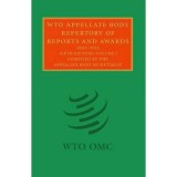 WTO Appellate Body Repertory of Reports and Awards 2 Volume Hardback Set: 1995&ndash;2013