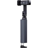 Suport pentru Telefon Mobil, Portabil, Pliabil, Telescopic, Rotativ, din Plastic, Negru