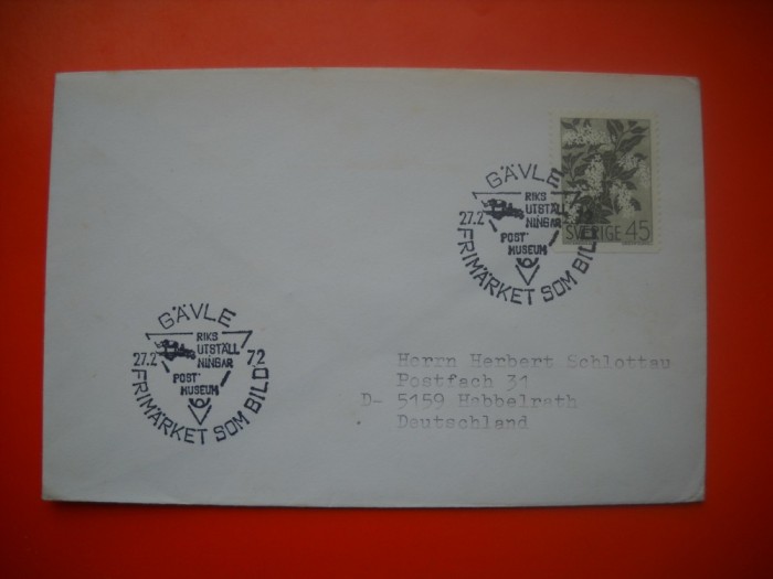 HOPCT PLIC S FDC NR 735 CU APOLLO SPRE LUNA 3 - 1969 - AUSTRIA-COSMOS/ SPACE / SPATIU -NECIRCULAT