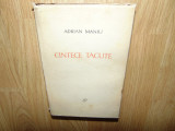 CANTECE TACUTE -ADRIAN MANIU