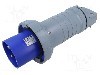 Conector alimentare AC, IEC 60309, IP69K, 0,125kA, 0,25kV, 250V AC, 4 pini, AMPHENOL - 2CMA166820R1000