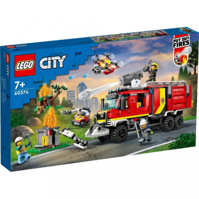 LEGO CITY MASINA UNITATII DE POMPIERI 60374 SuperHeroes ToysZone foto