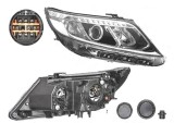 Far Kia Sorento (Xm), 10.2012-12.2014, fata, Dreapta, cu LED daytime running light; H7+H7+PY21W; electric; fara motoras;