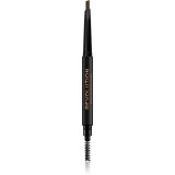 Makeup Revolution Duo Brow Definer creion spr&acirc;ncene precise culoare Light Brown 0,25 g