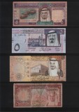 Set 8 bancnote Arabia Saudita, Asia