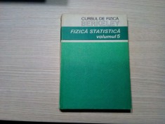 CURS DE FIZICA BERKELEY - Vol. V - FIZICA STATICA - F. Reif -1983, 398 p.
