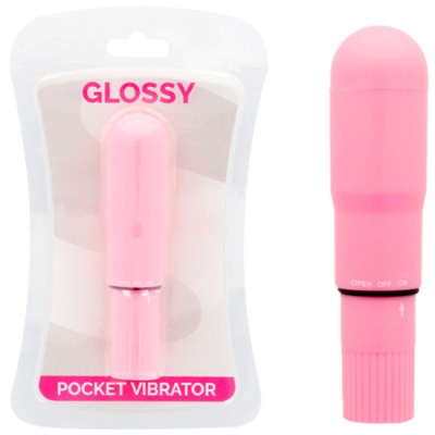 GLOSSY - POCKET VIBRATOR PINK foto