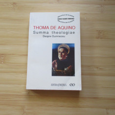 THOMA DE AQUINO - SUMMA THEOLOGIAE - DESPRE DUMNEZEU