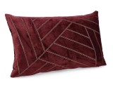Cumpara ieftin Set 2 perne decorative textil bordeaux Lovell 50x30 cm