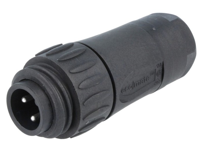 Conector circular 4 pini, IP67