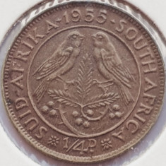 2006 Africa de sud ¼ Penny 1955 Elizabeth II (1st portrait) km 44