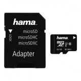 Card microSDXC Hama, capacitate 64 GB, clasa viteza 10 UHS, adaptor inclus