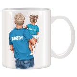 Cana alba personalizata, Tata si Fiica, INOVATIX&reg;. 330ml