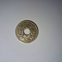 Moneda Franta 10 Centimes 1920