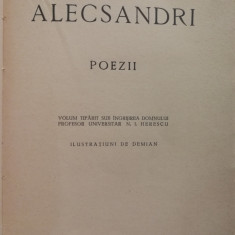 V. Alecsandri - Poezii 1940