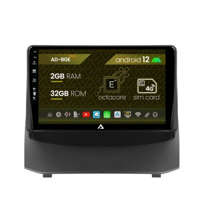 Navigatie Ford Fiesta (2009-2012), Android 12, E-Octacore 2GB RAM + 32GB ROM, 9 Inch - AD-BGE9002+AD-BGRKIT131-0912 foto