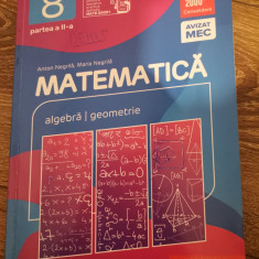 Culegere matematica clasa a VIII-a partea a II-a