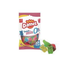 Jeleuri gumate DAMEL MIX GLAZURATE, fara zahar 100g