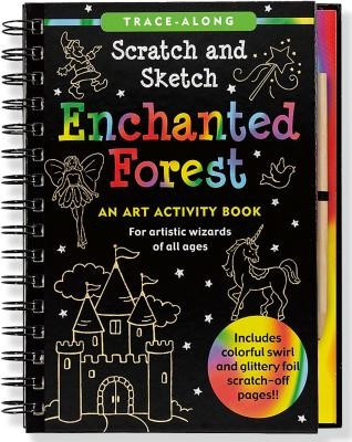 Enchanted Forest Scratch and Sketch: An Art Activity Book for Artistic Wizards of All Ages foto