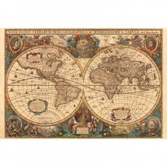 Puzzle Harta Antica a Lumii, 5000 piese Ravensburger foto