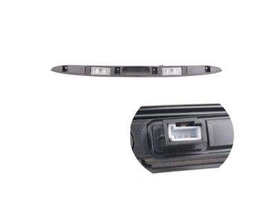 Lampa numar Bmw X5 (E53), 01.1999-10.2006; X3 (E83), 06.2003-11.2010, model: Central, montare spate, centrala, cu micro comutator; Cu suport; C5W; cu foto