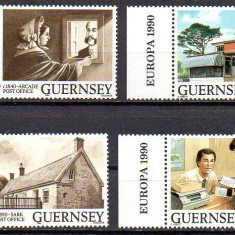 Guernsey 1990, EUROPA CEPT, serie neuzată, MNH