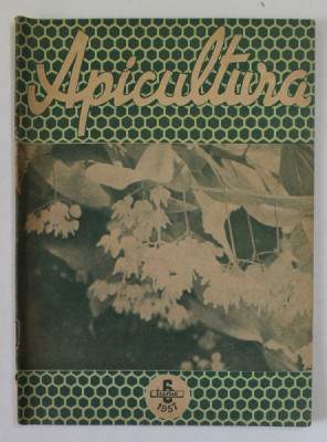 APICULTURA , ORGAN DE INDRUMARE APICOLA A MINISTERULUI AGRICULTURII SI SILVICULTURII , NR. 6 , IUNIE , 1957 foto