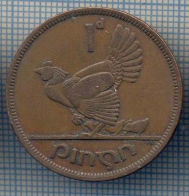 AX 962 MONEDA- IRLANDA - 1 PENNY -ANUL 1941 -STAREA CARE SE VEDE foto