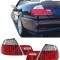 Stop stopuri triple BMW E46 cabrio NFL rosu clar LED NOU