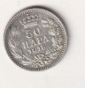 Moneda 50 para 1915 - Serbia, 2,5 g argint 0,835, Europa