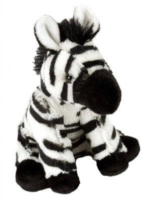 Pui de Zebra - Jucarie Plus 20 cm foto