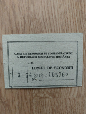 CEC Libret de economii foto