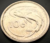 Cumpara ieftin Moneda exotica 10 CENTI - MALTA, anul 1986 * cod 1118, Europa